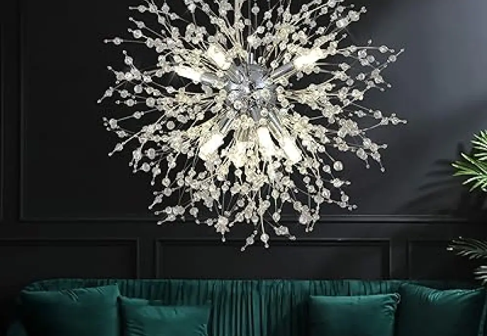 modern art deco chandelier